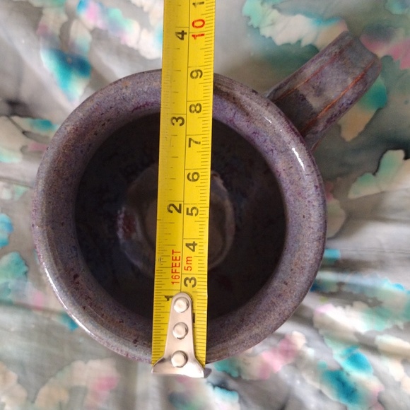 Artisan "P" Pottery Mug - Picture 2 of 5